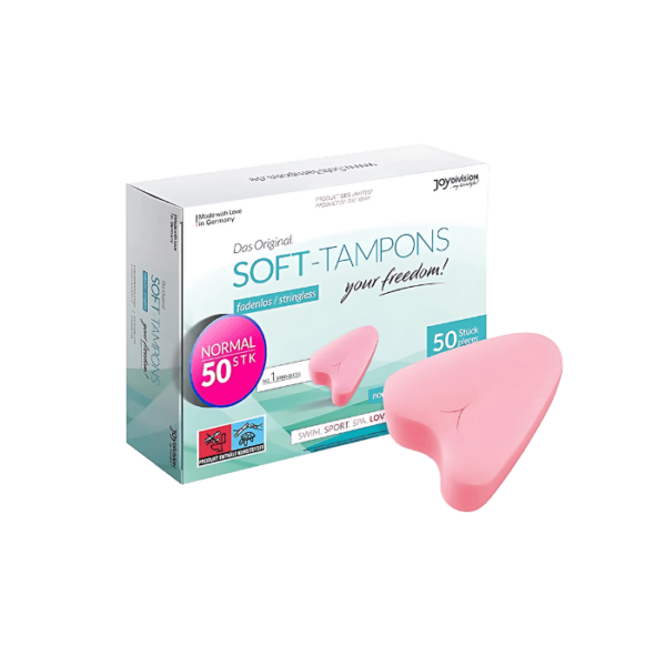 JOYDIVISION Soft-Tampons Normal 50 Threadless tampons - Image 1