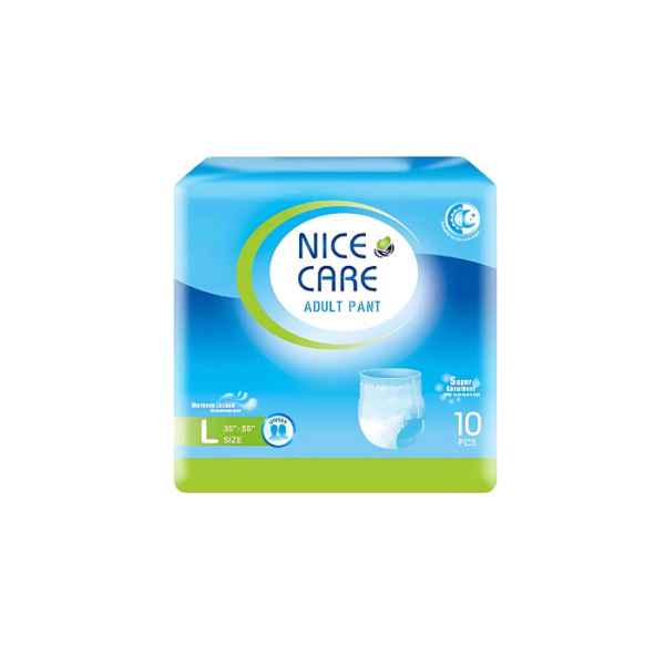 PANTS NICE CARE ADULT SIZE L 10PCS - Image 1