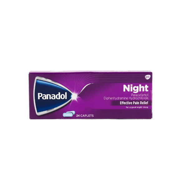 PANADOL NIGHT 24 CAPLETS - Image 1